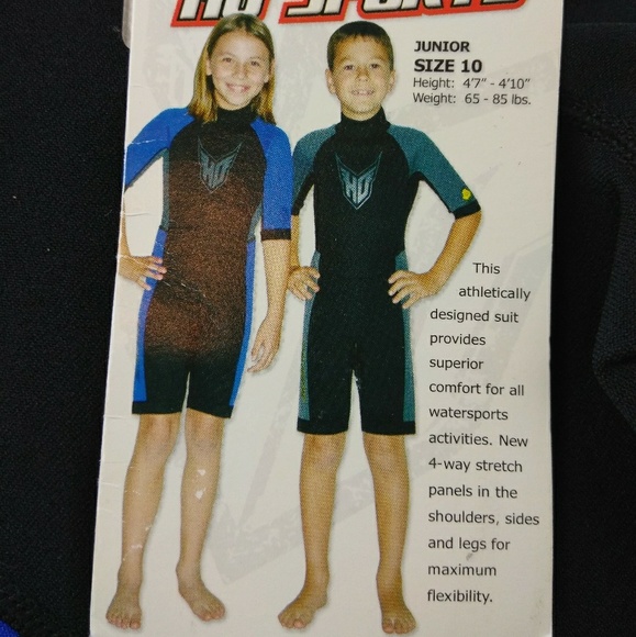 Ho Sports junior size 10 wetsuit MSRP $90 - Picture 7 of 8